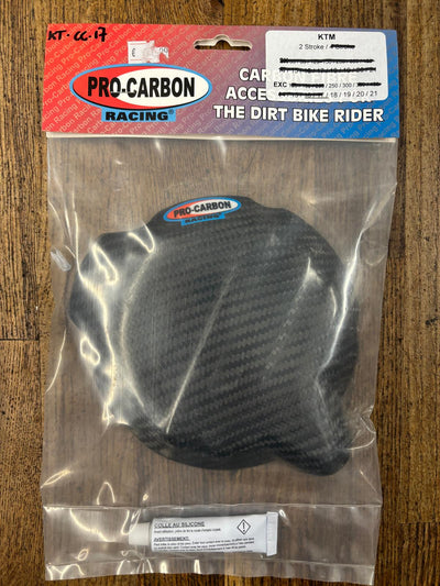 Pro-Carbon Motordeckel Schutz Zündungsseite KTM/GASGAS 250/300 EXC KT-CC-17