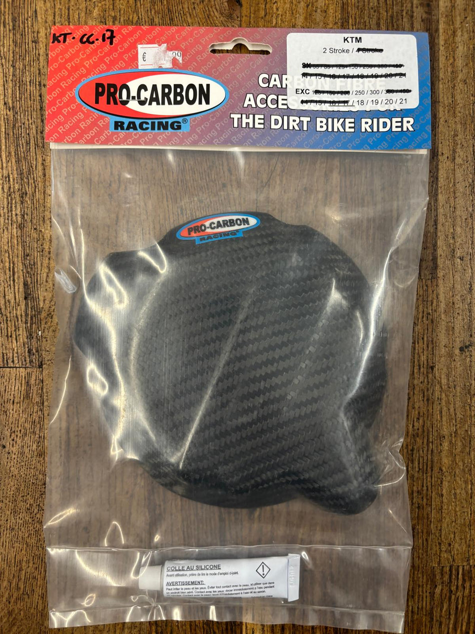 Pro-Carbon Motordeckel Schutz Zündungsseite KTM/GASGAS 250/300 EXC KT-CC-17
