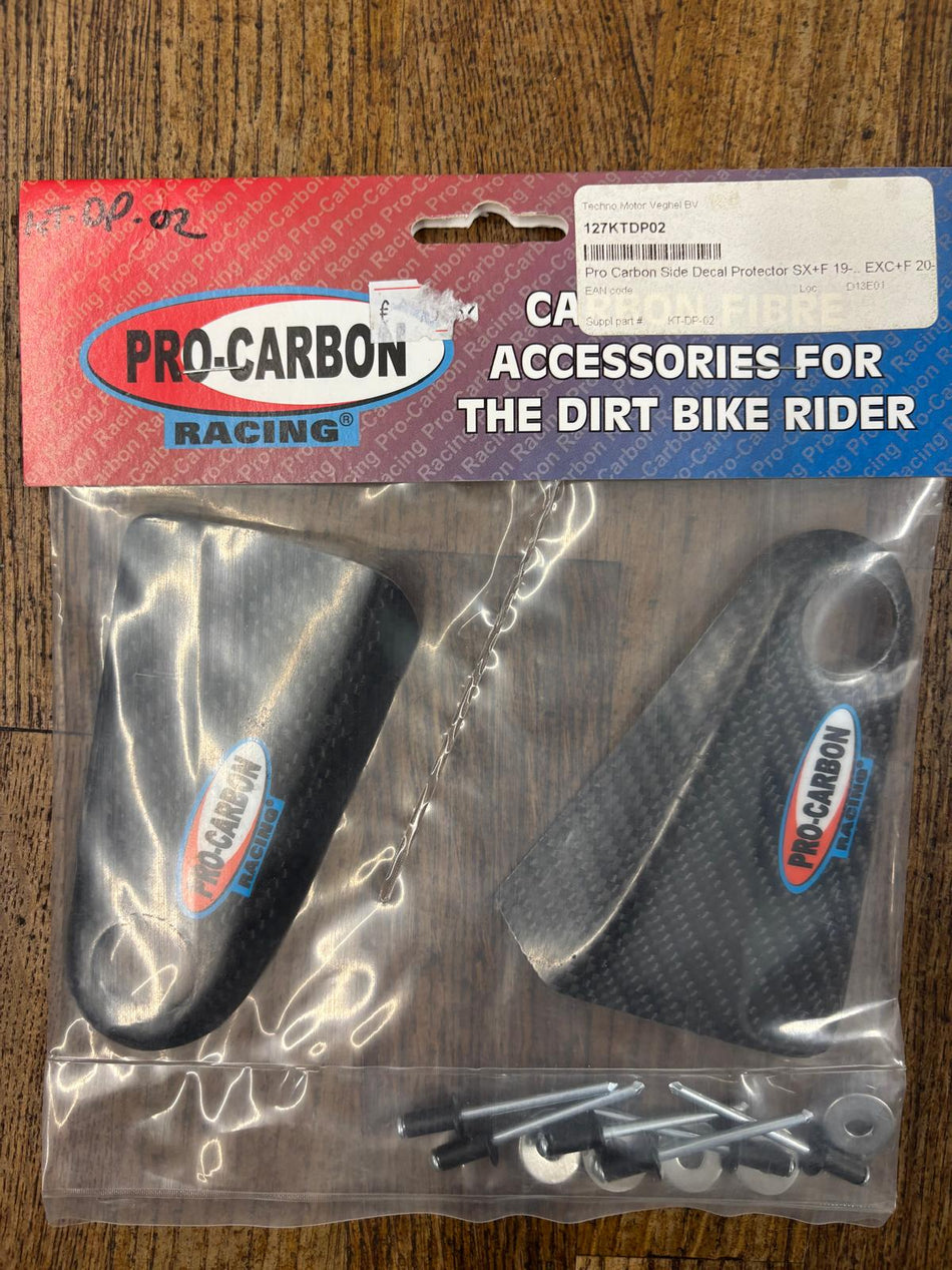 Pro-Carbon Side Decal Protector KTM SX/SX-F 2019-2022 / EXC 2020-2023