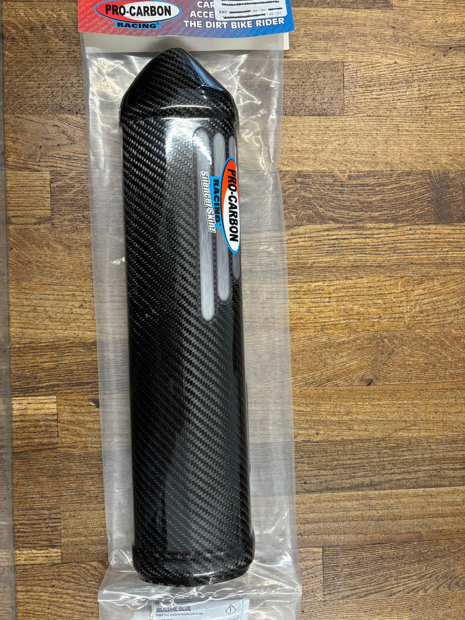 Pro-Carbon Silencer Skinz Carbon Auspuffschutz KTM 250/300 EXC KT-SS-06