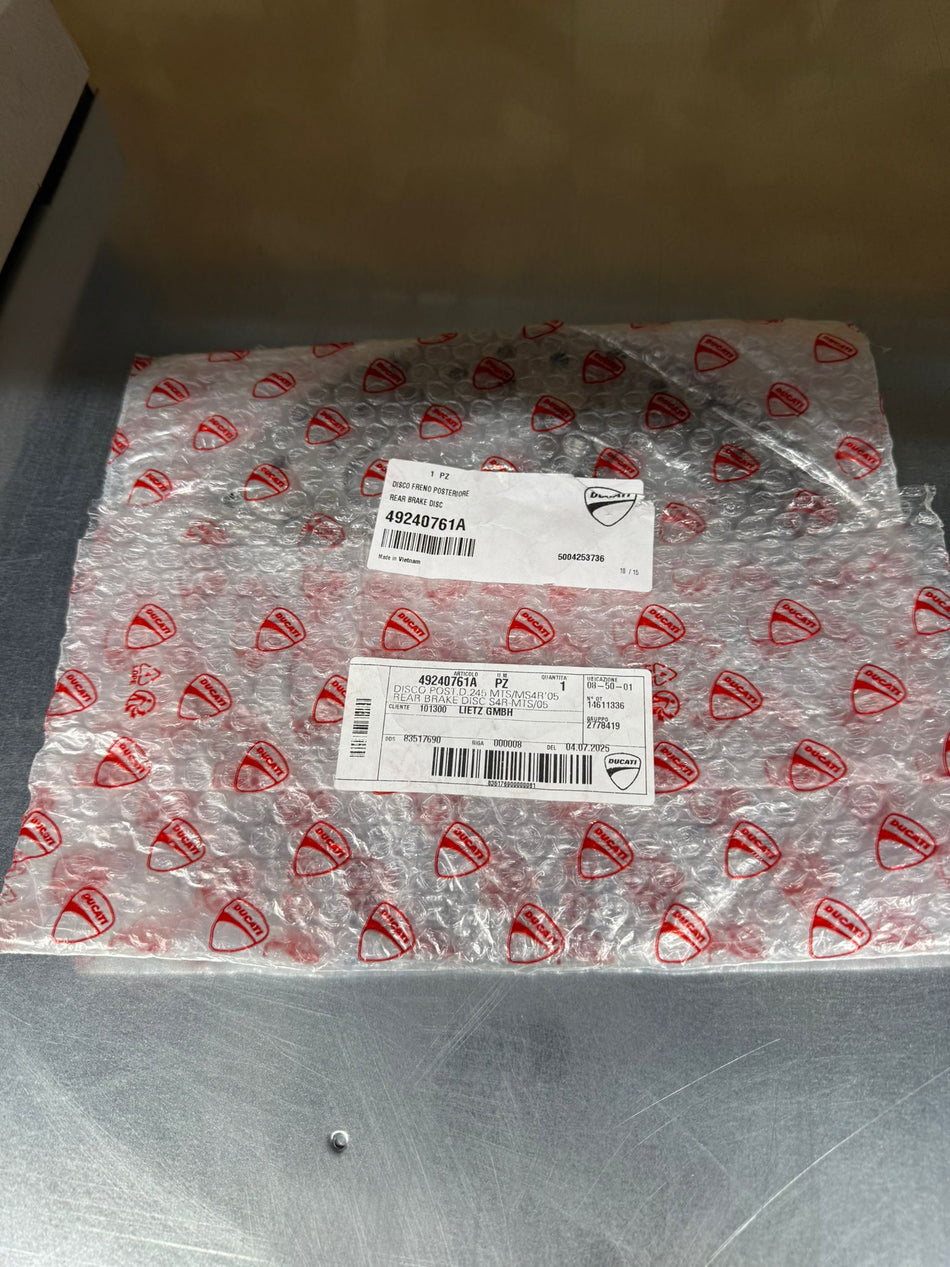 Ducati hintere Bremsscheibe 49240761A