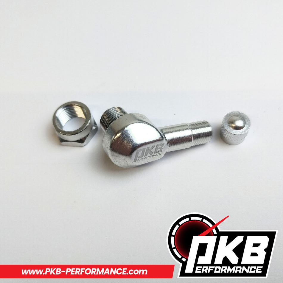 PKB Performance Parts – Alu Reifen Winkelventile – Silber