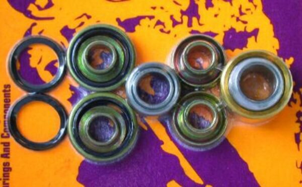 SHOCK ABSORBER BEARING KIT FOR KTM SX, MXC, AND EXC125/200/250/300/380 1998 (PWSHK-T01-321)
