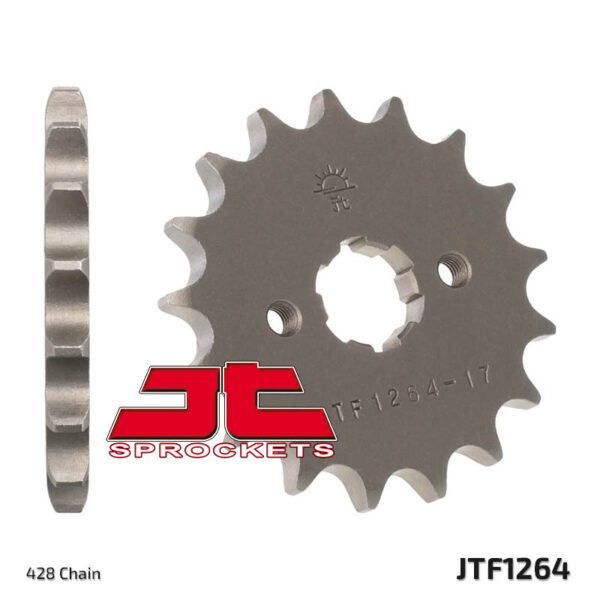 JT SPROCKETS Steel Standard Front Sprocket 1264 - 428 (JTF1264.15)