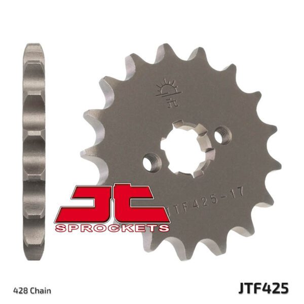 JT SPROCKETS Steel Standard Front Sprocket 425 - 428 (JTF425.16)