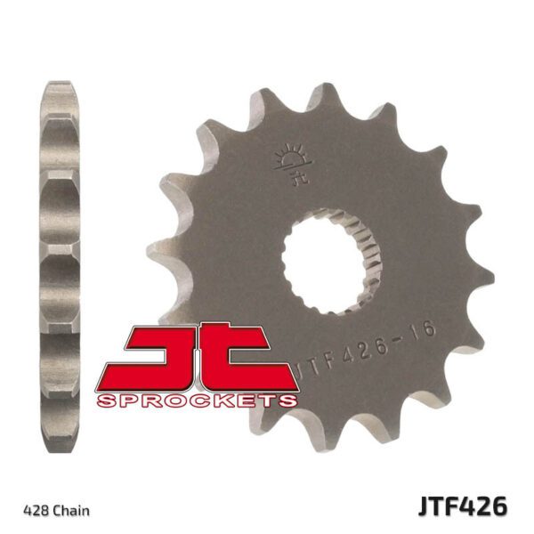 JT SPROCKETS Steel Standard Front Sprocket 426 - 428 (JTF426.16)
