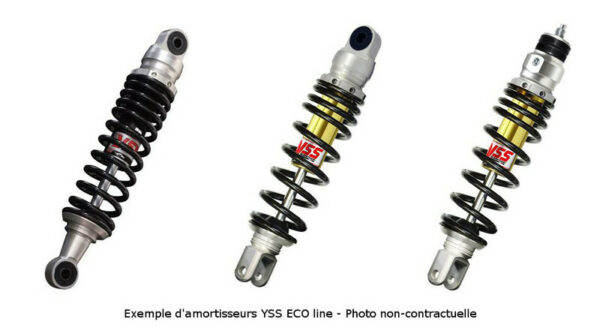 YSS EcoLine RE302 Twin Rear Shock Absorbers (RE302-330T-04-88)