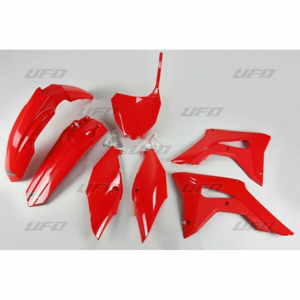 UFO Plastic Kit Red Honda CRF450R (HOKIT119@070)