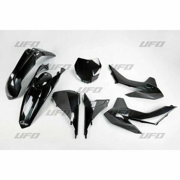 UFO Plastic Kit Black KTM (KTKIT515@001)