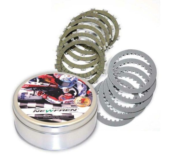 NEWFREN Steel Clutch Plates + Friction Clutch Plates Set - Ducati 848 R/S - ST3/ST4S