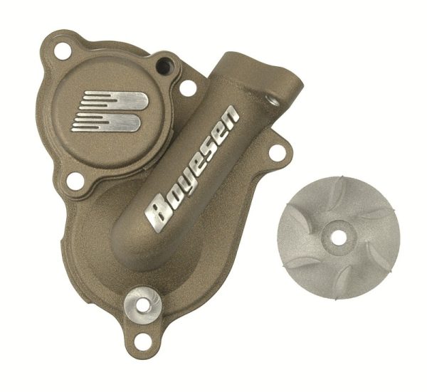 BOYESEN Water pump cover with impeller - Honda CRF250R