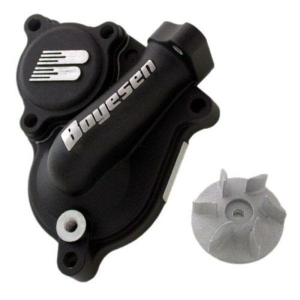 BOYESEN Water pump cover with impeller - Kawasaki KX250F