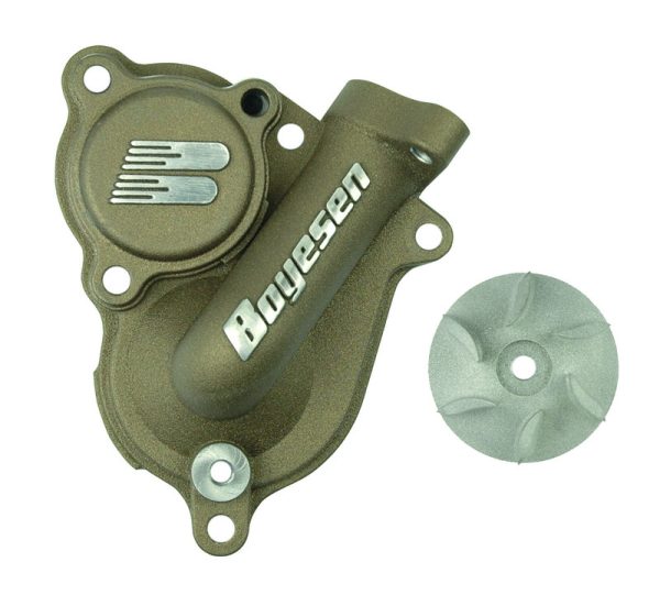 BOYESEN Water pump cover with impeller - KTM /Husqvarna