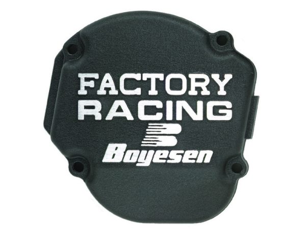 BOYESEN Factory Racing Ignition Cover Black Yamaha PW50