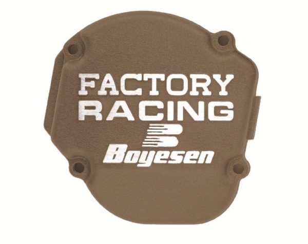 BOYESEN Factory Racing Ignition Cover Magnesium Kawasaki KX125