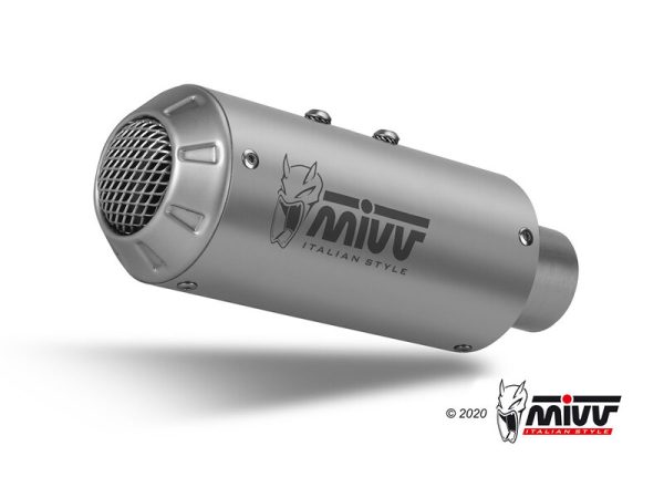 MIVV MK3 Muffler Stainless Steel - Yamaha MT-10