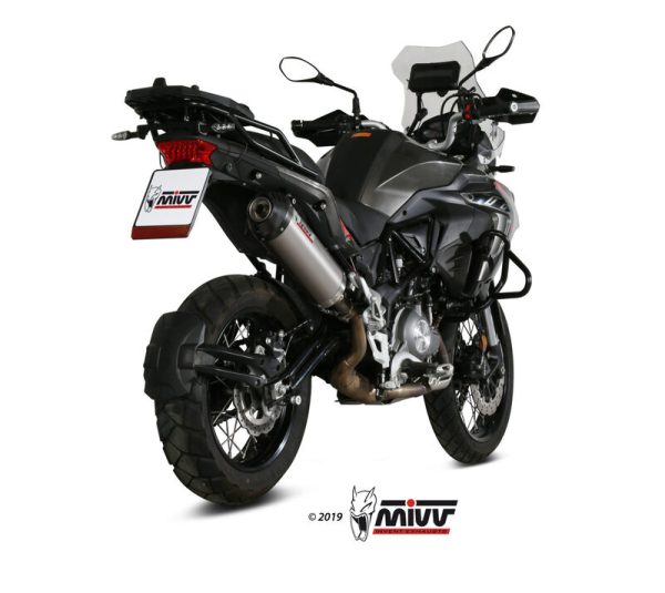 MIVV Oval Silencer - Benelli TRK 502X