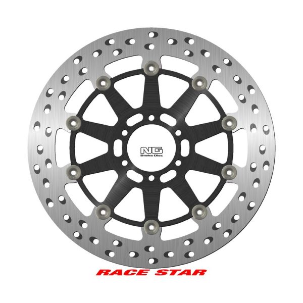 NG BRAKES Race Star Floating Brake Disc - 1597ZG