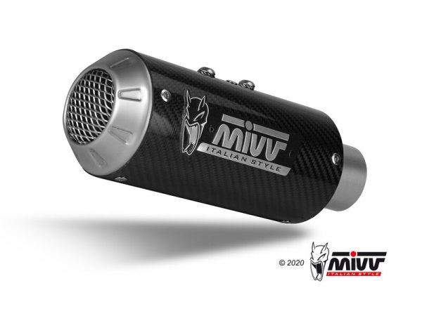 MIVV MK3 Full Exhaust System - Carbon/Stainless Steel Honda CB125R