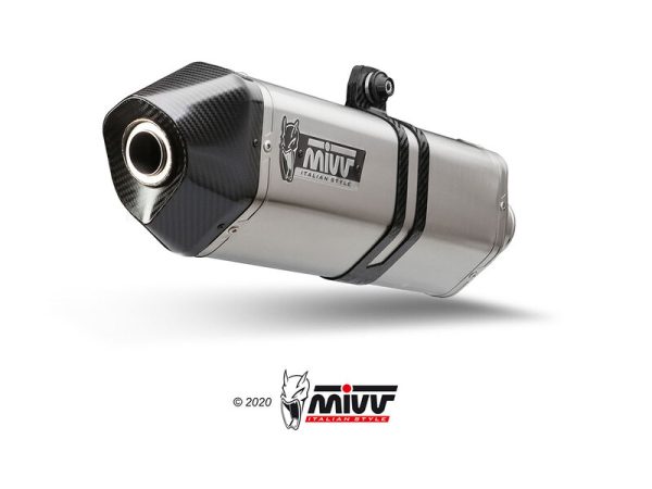 MIVV Speed Edge Silencer - Triumph Tiger