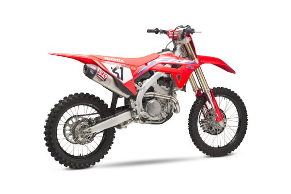 YOSHIMURA RS-12 Signature Series Full Exhaust System Titanium/Titanium/Carbon - Honda CRF250R