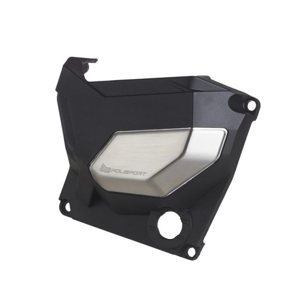 POLISPORT Right Crankcase Cover Black - Kawasaki Z900