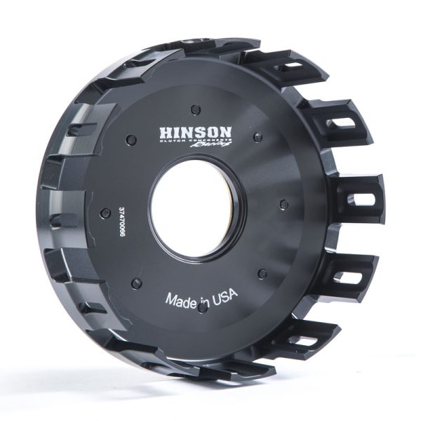 HINSON Billetproof® Aluminium Clutch Basket with Cushions - Honda CRF450R