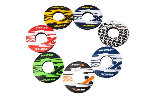 RFX Sport Grip Donuts (X Blue/Yellow) Pair