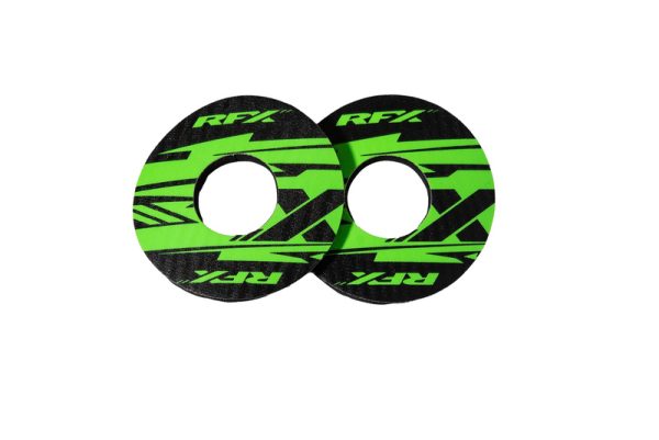 RFX Sport Grip Donuts (X Green) Pair