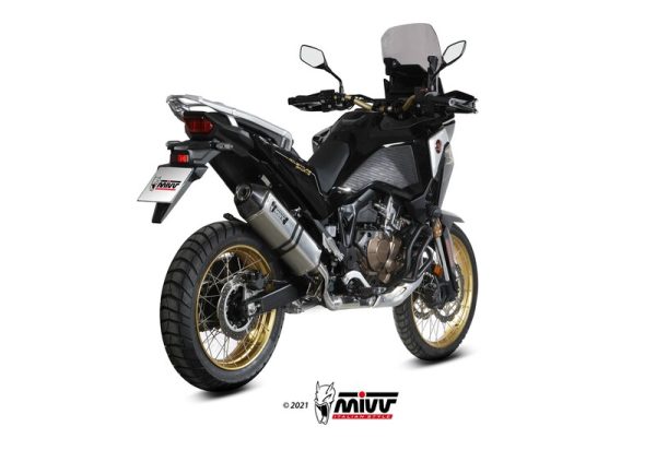 MIVV Speed Edge Silencer - Honda CRF1100L Africa Twin