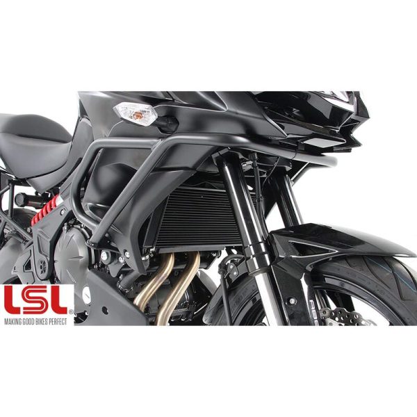 LSL Crash Bars Black - Kawasaki Versys 650