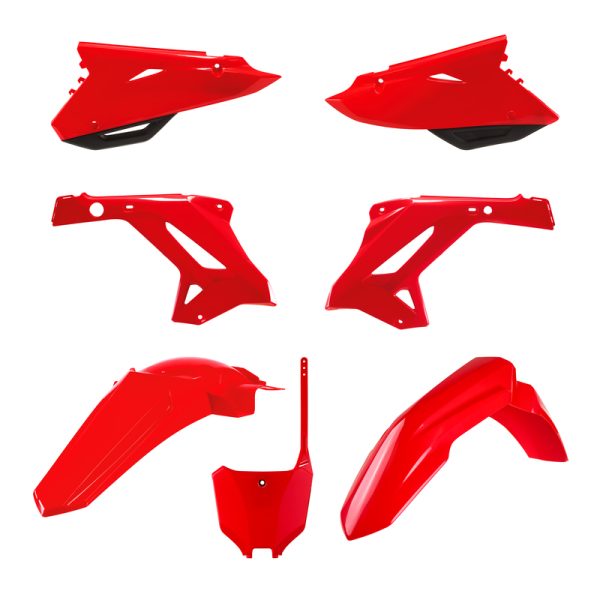 POLISPORT MX Restyling Plastic Kit Red - Honda CR125 / 250