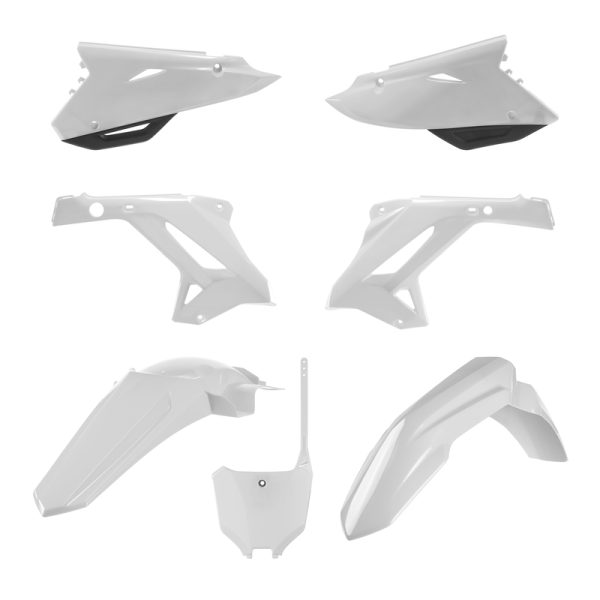 POLISPORT MX Restyling Plastic Kit White - Honda CR125 / 250