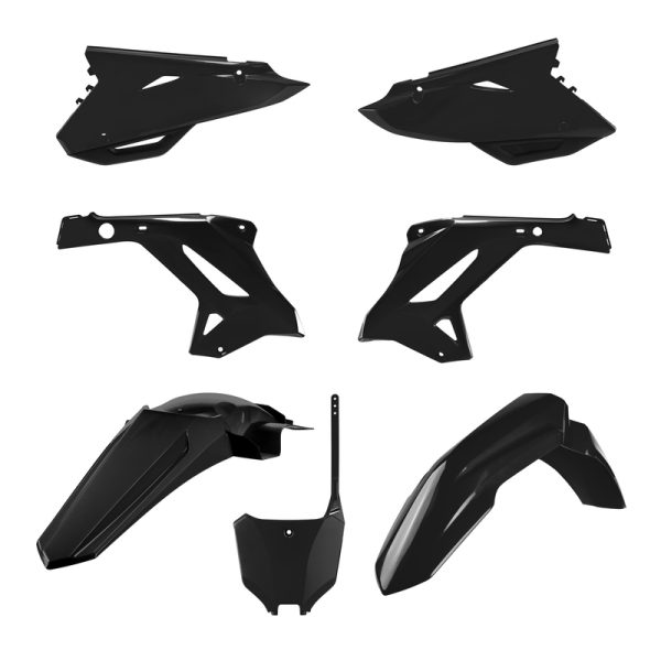 POLISPORT MX Restyling Plastic Kit Black - Honda CR125 / 250