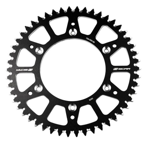 SCAR Aluminium Ultra-Light Self-Cleaning Rear Sprocket SRS230 - 520