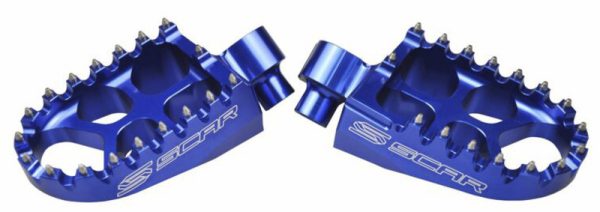 SCAR Evo Footpegs Blue - KTM / Husqvarna