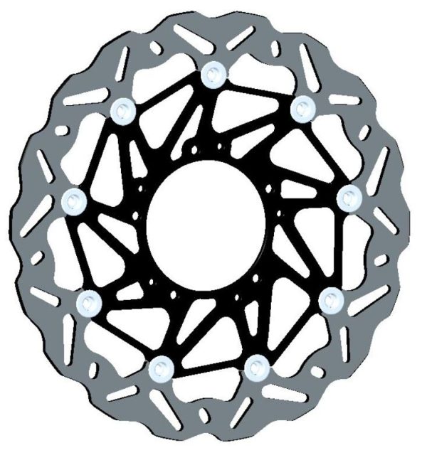 BRAKING Wave Floating Brake Disc - WK154L