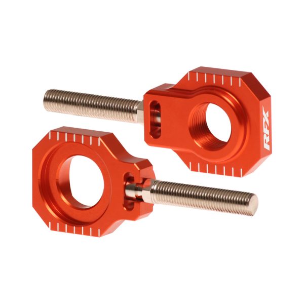 RFX Pro 2 Rear Axle Adjuster Blocks (Orange)