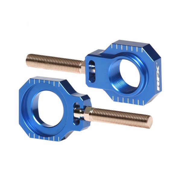 RFX Pro 2 Rear Axle Adjuster Blocks (Blue)