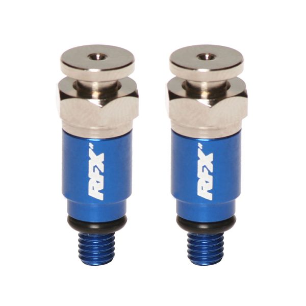 RFX Pro Fork Air Bleeders M5x0.8 (Blue) Kayaba/Showa