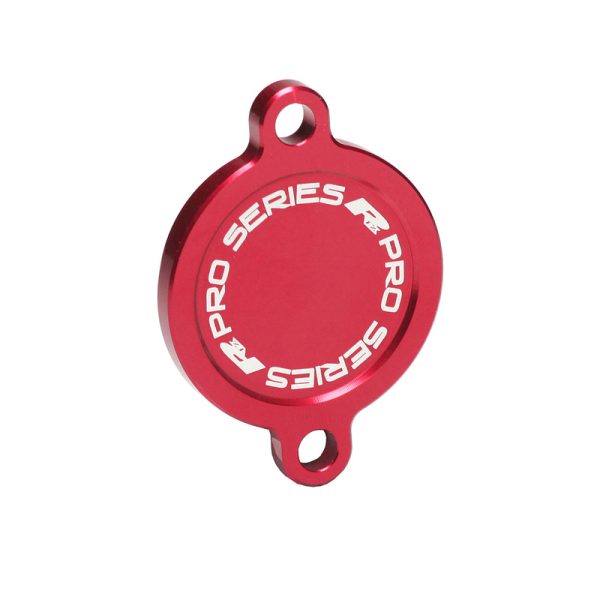 RFX Pro Oil Filter Cover (Red) - Kawasaki KXF450