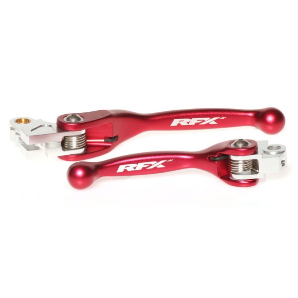 RFX Race Forged Flexible Lever Set (Red)