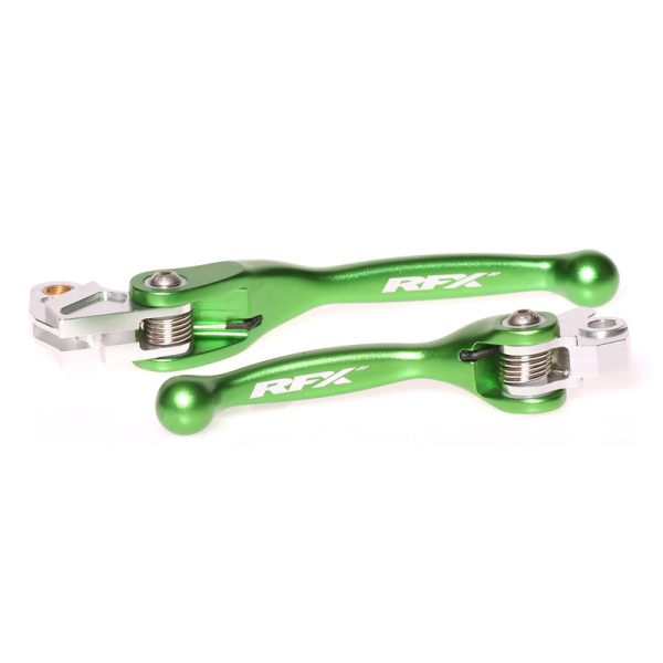 RFX Race Forged Flexible Lever Set (Green)