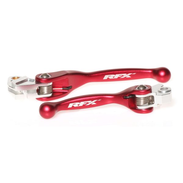 RFX Race Forged Flexible Lever Set (Red)