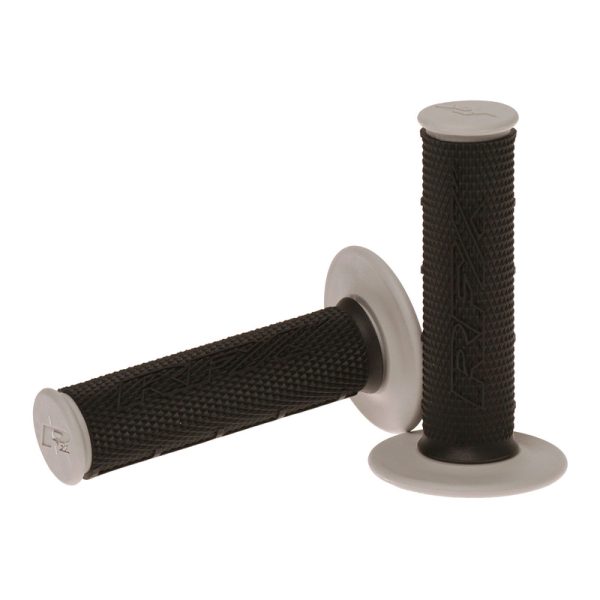 RFX Pro Series Dual Compound Grips Black Centre (Black/Grey) Pair