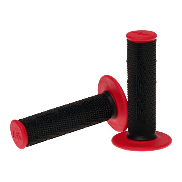 RFX Pro Series Dual Compound Grips Black Centre (Black/Red) Pair