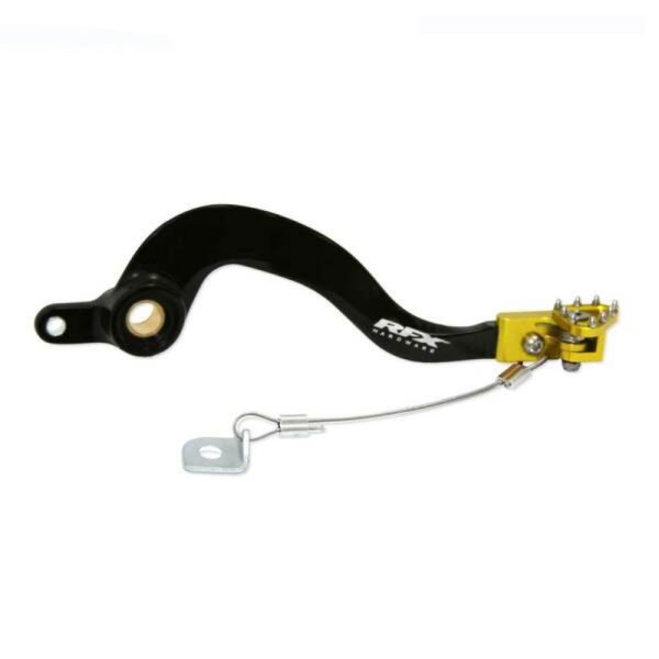 RFX Pro ST Rear Brake Lever (H/A Black/Yellow) - Suzuki RMZ250/450