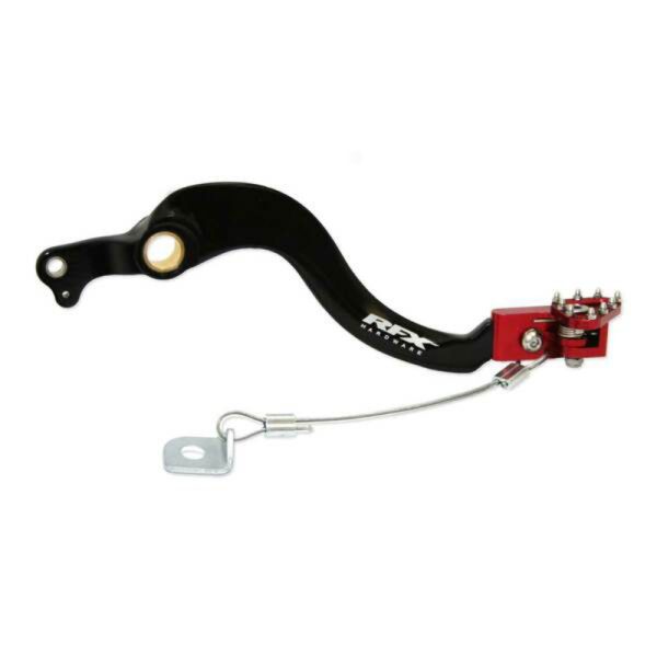 RFX Pro FT Rear Brake Lever (Black/Red) - Beta RR125-480