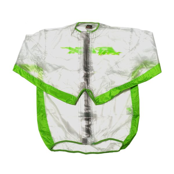 RFX Sport Wet Jacket (Clear/Green) Size Adult Size L