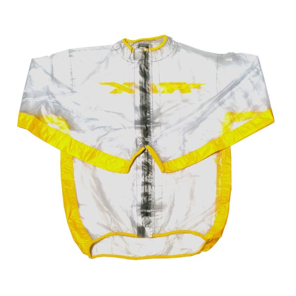 RFX Sport Wet Jacket (Clear/Yellow) Size Adult Size L